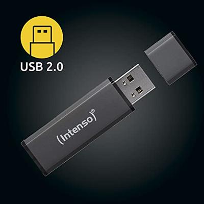 Intenso Alu Line 32GB (USB 2.0) USB-sticks Grijs - thumbnail