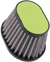 DNA sport luchtfilter "leather top" sport air filter 100 x 75mm green - thumbnail