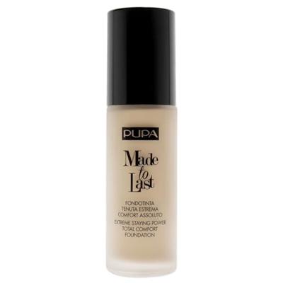 Pupa Milano - Pupa Made To Last Total Comfort Foundation SPF10 30 ml 030 Natural Beige Dames