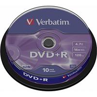 Verbatim DVD onbewerkt Spindel. 10 Stuk - thumbnail