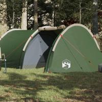 VidaXL Tunneltent 4-persoons waterdicht groen - thumbnail