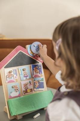Jumbo Routines House Educatief Houten Spel - thumbnail
