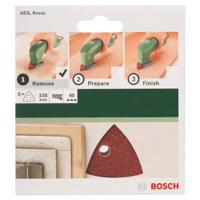 Bosch Accessoires Schuurblad 105mm | G40 | Rw | 6 Gaten | Velc | 5-delig - 2609256A55 - thumbnail