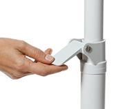 Flipover dahle team mobiel gelakt staal met arm - thumbnail