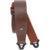 D'Addario 25BAL02 Comfort Leather Auto Lock Guitar Strap Brown gitaarband