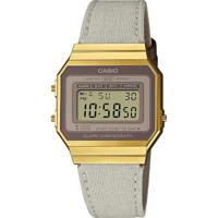 Unisex horloge Casio VINTAGE SLIM DESIGN Bruin (Ø 35,5 mm) - thumbnail