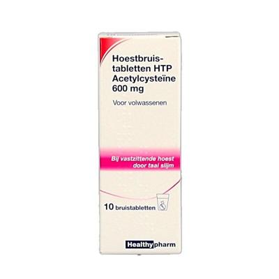 Healthypharm Acetylcysteine Bruistabletten 600mg Healthypharm Acetylcysteine Bruistabletten 600mg