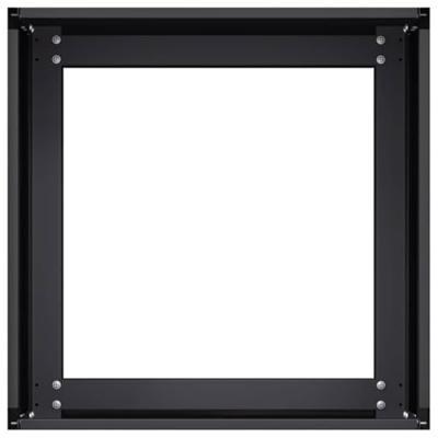 Plantenbak 40x40x30 cm staal zwart Plantenbak 40x40x30 cm staal zwart