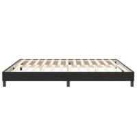 Bedframe zonder matras 200x220 cm fluweel zwart - thumbnail