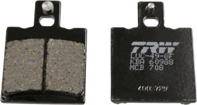 TRW remblokken "mcb 708 brake pad mcb 708 organic standard