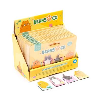 Beans & Co Katten Magnetische Boekenlegger Set