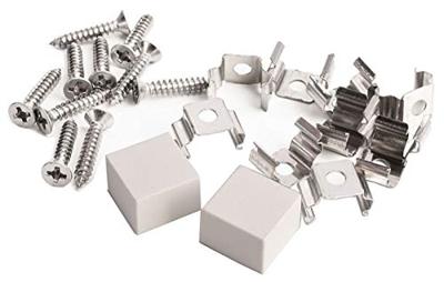 Deko Light 930531 Montageset für D Flex Line 10,0 x 10,0 mm Montageset RVS 1 stuk(s)