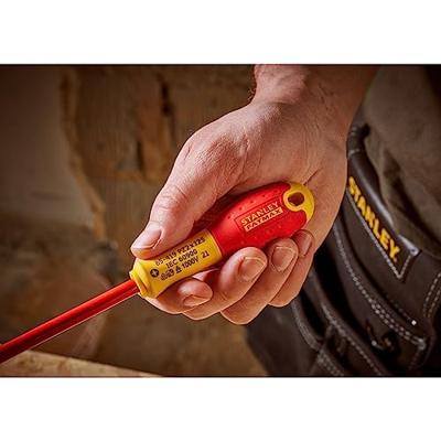 Stanley 0-65-443 FatMax™ Schroevendraaierset VDE Par/Poz/Spanningszoeker 6-delig - thumbnail