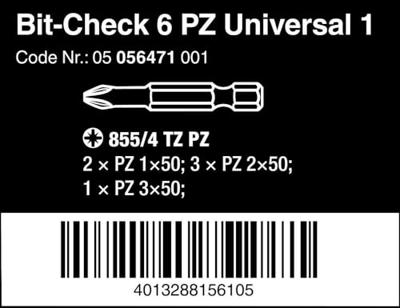 BIT-CHECK 6 PZ 1 BITSET 6-DLG - thumbnail