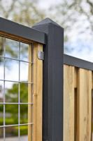 U-profiel zwart 50 mm Tuindeco - Tuindeco - thumbnail