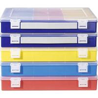 Hünersdorff Assortimentskoffer (l x b x h) 332 x 232 x 55 mm Aantal vakken: 14 Variabele onderverdeling Inhoud 1 stuk(s) - thumbnail