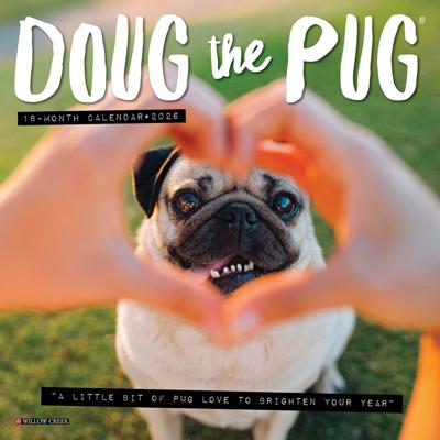 Doug the Pug Kalender 2026 Mini