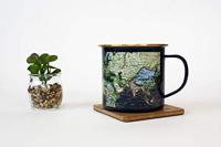 Gift Republic Blauwe Emaille mok - thumbnail