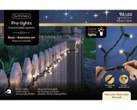 Prolight ledbasic 9.5 meter 9.6 LED zwart/warm wit Lumineo - Lumineo - thumbnail