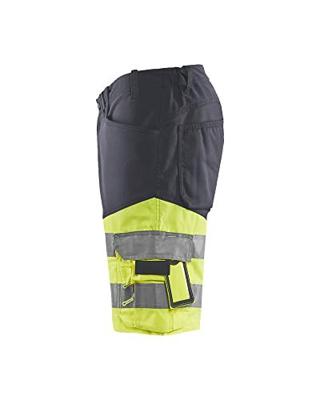 Blåkläder Short met stretch High-Vis 15411811 | Medium Grijs/High Vis Geel | Maat 62 - 7330509785799
