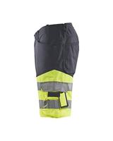 Blåkläder Short met stretch High-Vis 15411811 | Medium Grijs/High Vis Geel | Maat 62 - 7330509785799 - thumbnail