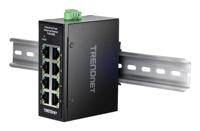 TRENDnet TI-ELC80 8-poorts Ethernet Mini Switch Industriële DIN-rail - thumbnail
