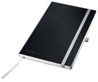 Leitz 44881094 Notitieboek Geruit Satijn-zwart Aantal paginas: 80 DIN A5 - thumbnail