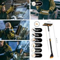 Fiskars X-serie Telescopische en Roterende Sneeuwborstel en Ijskrabber voor de auto - 1078492 - thumbnail