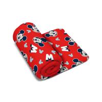 Arditex strandlaken Mickey Mouse polyester 150 x 95 cm rood - thumbnail