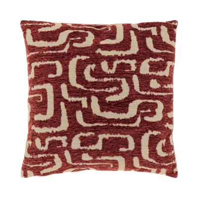 Unique Living kussen liam 45x45cm marsala