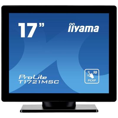 Iiyama prolite t1721msc-b2 17" touchscreen monitor (zwart, hdmi, vga, usb-a)