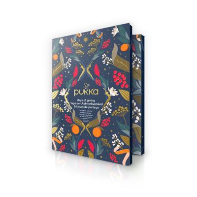 Adventskalender biologische thee - 2x24 stuks