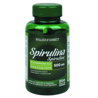 Holland & Barrett spirulina 500MG - 200 stuks - thumbnail