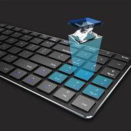 Rapoo Toetsenbord Mm Slim Zwart E9100m - thumbnail