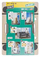 Wolfcraft 5548000 Meubel-transportroller Hout Laadvermogen (max.): 300 kg 565 mm x 390 mm x 960 mm Aantal rollers 6 - thumbnail