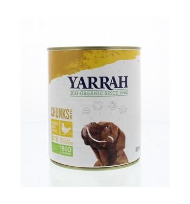 Yarrah Dog Brokjes Saus Kip 820gr Yarrah Dog Brokjes Saus Kip 820gr