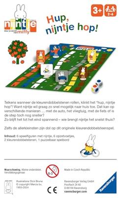 Ravensburger Hup nijntje hop dobbelspel