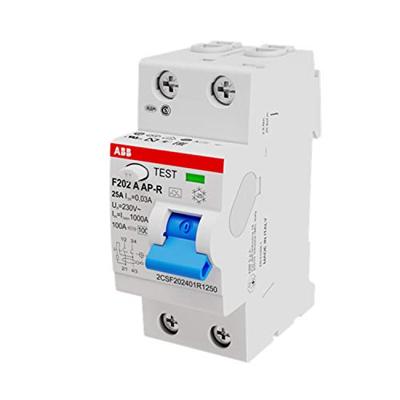 ABB 2CSF202401R1250 F202 A-25/0,03 AP-R Aardlekschakelaar A 2-polig 25 A 0.03 A 230 V ABB 2CSF202401R1250 F202 A-25/0,03 AP-R Aardlekschakelaar A 2-polig 25 A 0.03 A 230 V