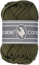Durable Coral Mini 2149 Dark Olive - Haakgaren / Breigaren