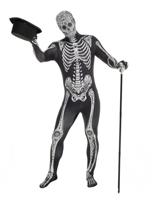 Morphsuit Day Of The Dead Skelet - thumbnail