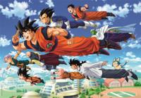 Dragon Ball Jigsaw Puzzle Flying (1000 pieces) - thumbnail