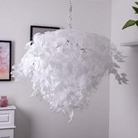 Trio Hanglamp met blaadjesLeavy 70cm grijstint - R10464001 - thumbnail