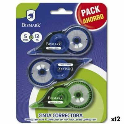 Correctietape Bismark 5 mm 12 m (3 Onderdelen) (12 Stuks)