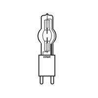 Osram G38 HMI-2500/SE gasontladingslamp enkelzijdige lampvoet - thumbnail