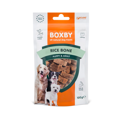 Boxby Rice Bone kip & rijst 100 gram
