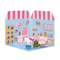 Hello Kitty and Friends Mini figure Sticker House Hello Kitty Flower Café - thumbnail