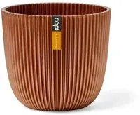 Pot Groove Metallic Koper 13x12 cm Capi Europe - Capi europe - thumbnail