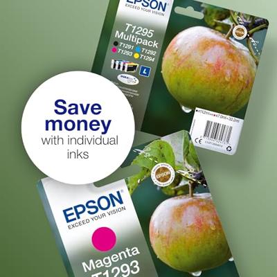 Epson inktcartridge T1291, 380 pagina's, OEM C13T12914012, zwart Epson inktcartridge T1291, 380 pagina's, OEM C13T12914012, zwart
