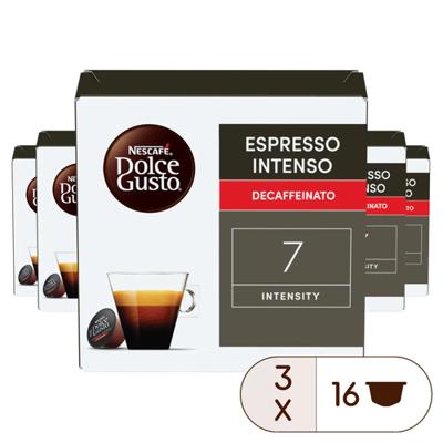 Koffiecapsules Nestlé INTENSO DESCAF