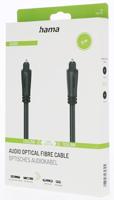 Hama OPTISCHE AUDIOKABEL, ODT-CONNECTOR (TOSLINK), 3,0 M Optische kabel Zwart - thumbnail